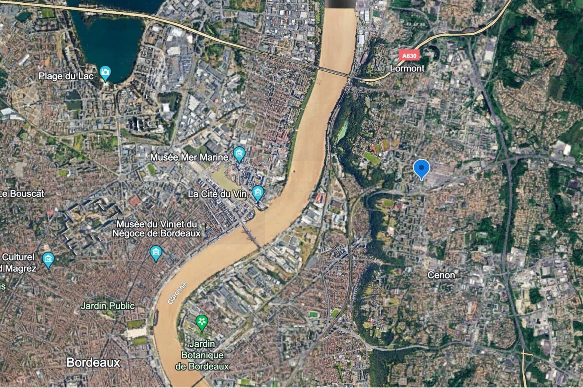 Studio Bordeaux Rive Droite Лормон Экстерьер фото